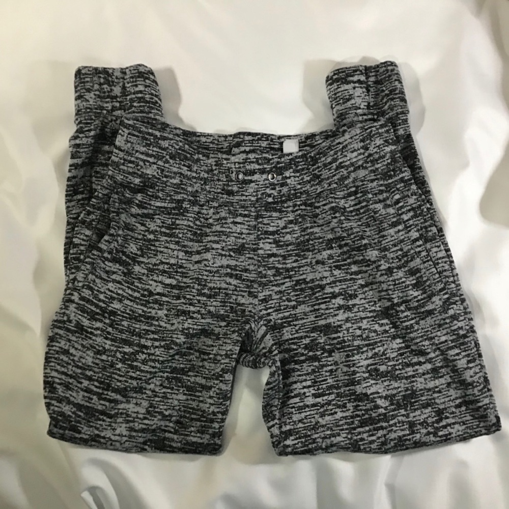 🎀Adidas Black and White Joggers Size S